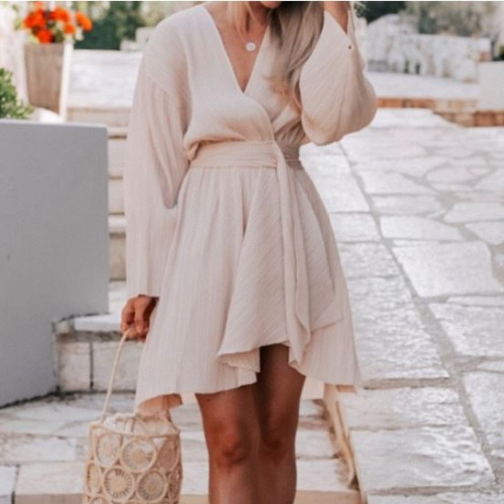 & Other Stories Short Wrap Dress US Size 12